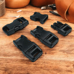 Lock Snap Plastic Buckle - Snap Plastic Bandolier Buckle 1 cm / 0.39" AL005492