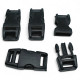 Lock Snap Plastic Buckle - Snap Plastic Bandolier Buckle 1 cm / 0.39" AL005492
