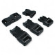Lock Snap Plastic Buckle - Snap Plastic Bandolier Buckle 1 cm / 0.39" AL005492