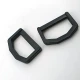 3 cm / 1.18 in Black Plastic D Ring for Bag and Accessory Production