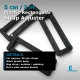 5 cm / 2 in Plastic Rectangular Strap Adjuster Buckle for bags and outdoor accessories