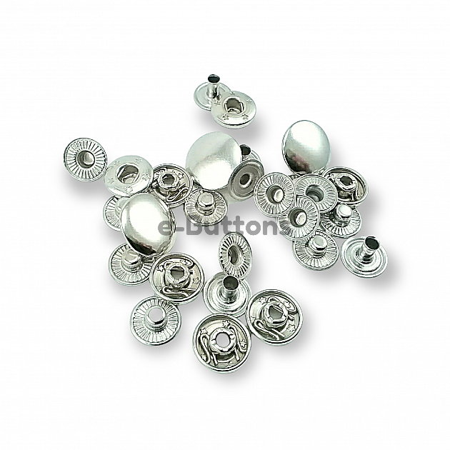 Snap Fastener 15 mm 3/4" 54 System Set of 4 - 144 pcs C00016