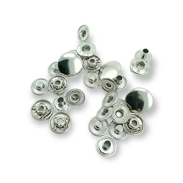 Snap Fastener 15 mm 3/4" 54 System Set of 4 - 144 pcs C00016