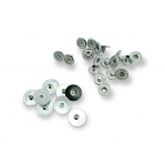 14 mm 22L / 35/64" Hidden Snap Fastener 54 System Brass Snap Fastener Set of 4 144 Pieces C00019