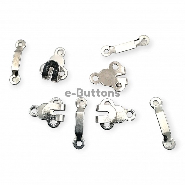 Trouser and Skirt Hook Sewing Set of 2 Brass 500 Pieces Small Size Ak000108PR