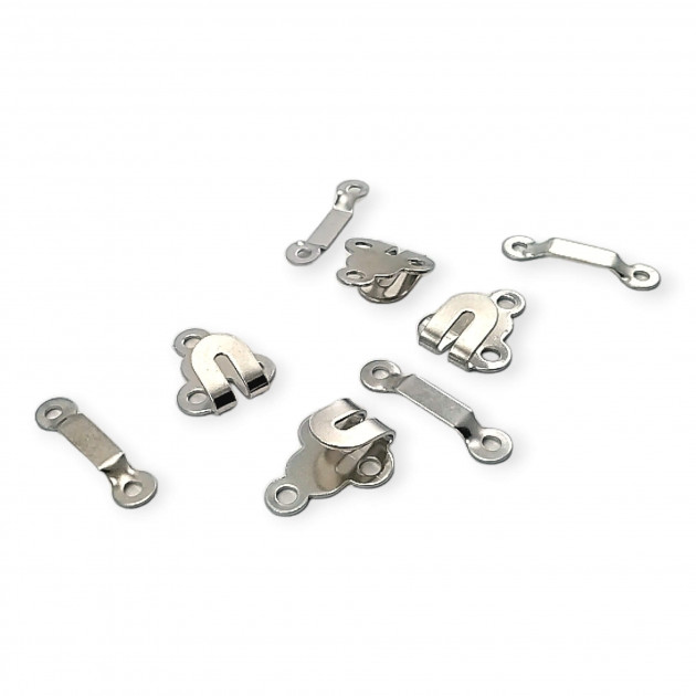 Trouser and Skirt Hook Sewing Set of 2 Brass 500 Pieces Small Size Ak000108PR