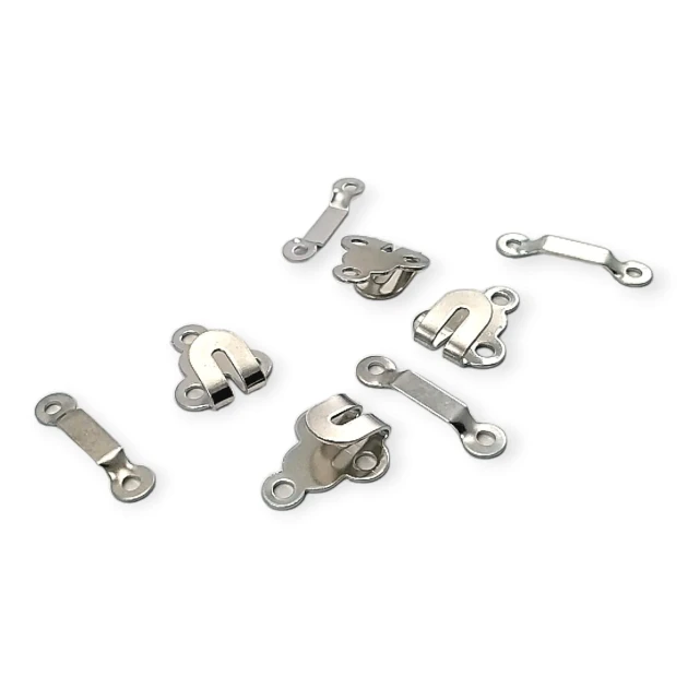 Trouser and Skirt Hook Sewing Set of 2 Brass 500 Pieces Small Size Ak000108PR