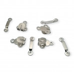 Trouser and Skirt Hook Sewing Set of 2 Brass 500 Pieces Small Size Ak000108PR