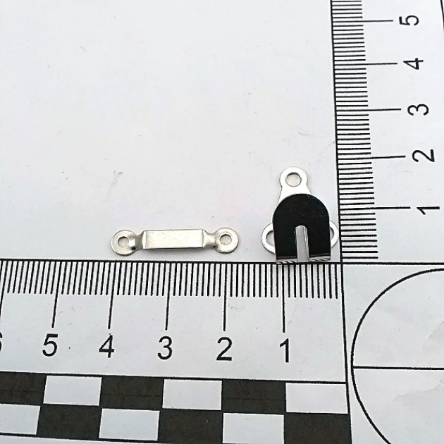 Trouser and Skirt Hook Sewing Set of 2 Brass 500 Pieces Large Size Ak000109PR