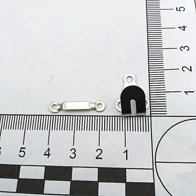 Trouser and Skirt Hook Sewing Set of 2 Brass 500 Pieces Large Size Ak000109PR