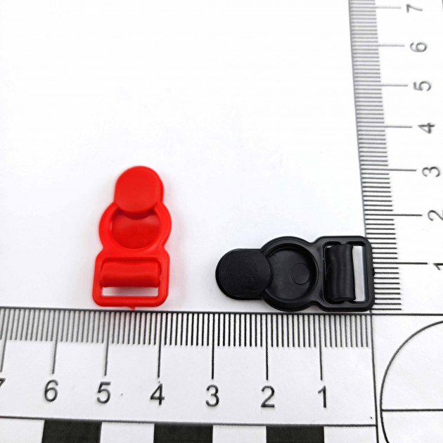 10 mm Garter Buckle Plastic BS0003 10 mm Garter Buckle Plastic BS0003