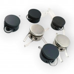 İki Delikli 3,5 mm Delik Çaplı Mayın Stoper Metal Stoper - Üstten Basmalı CGT001495