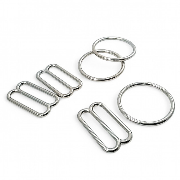 Ring and Strap Adjustment Buckle 3 cm Set of 2 CGT003121