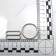 Ring and Strap Adjustment Buckle 3 cm Set of 2 CGT003121