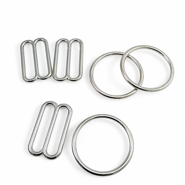 Ring and Strap Adjustment Buckle 3 cm Set of 2 CGT003121