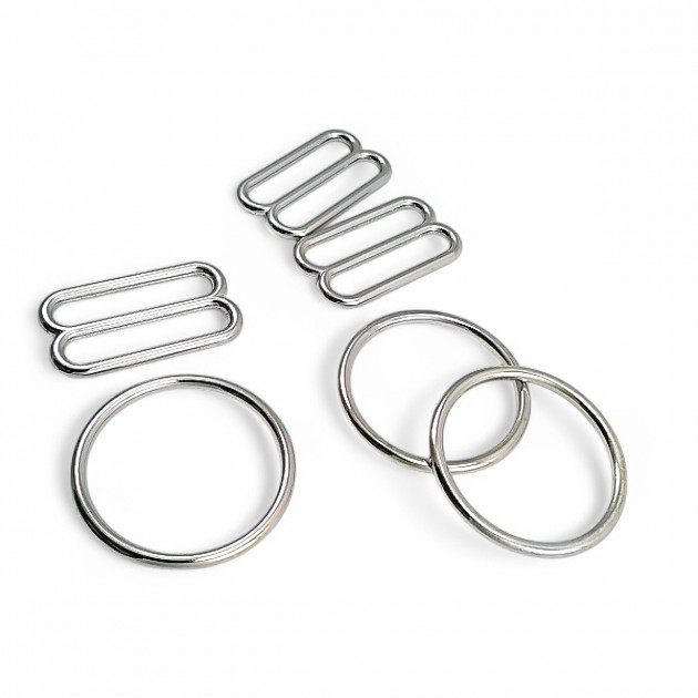 Ring and Strap Adjustment Buckle 3 cm Set of 2 CGT003121