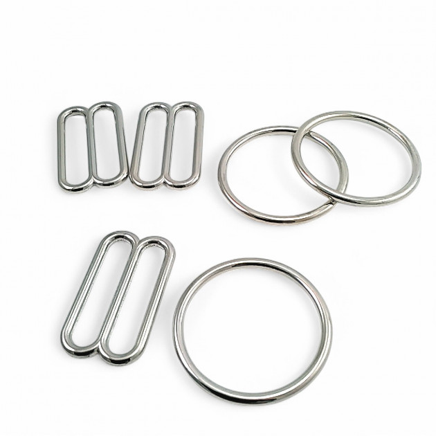 Ring and Strap Adjustment Buckle 3 cm Set of 2 CGT003121