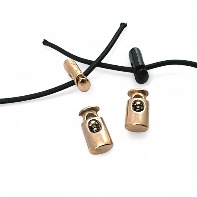 Small Flat Metal Stopper Single Hole 3.5 mm Hole Diameter Top Press Model - Zamak Stopper CGT0033