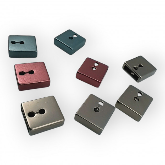 Cube Sewable Lace End Entry - Cord End Sewing 10,5 mm x 3 mm CGT0034