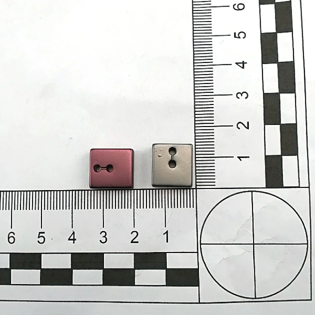 Cube Sewable Lace End Entry - Cord End Sewing 10,5 mm x 3 mm CGT0034