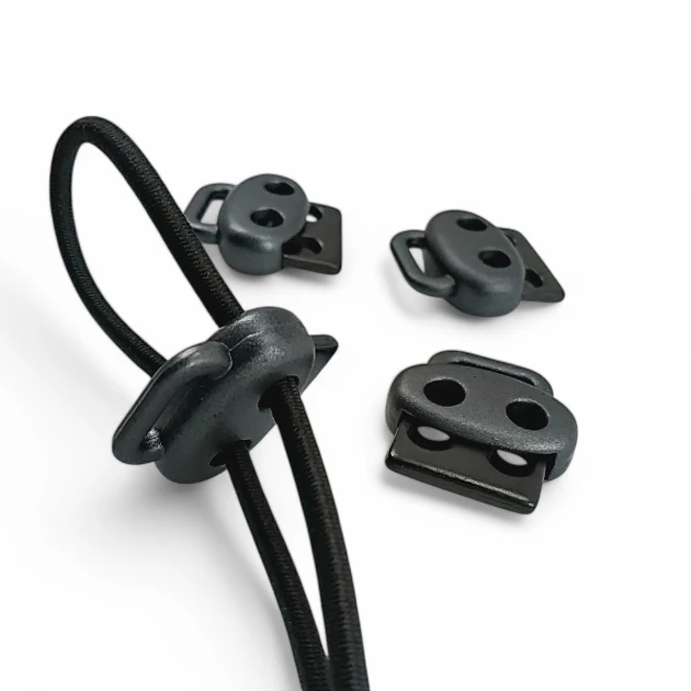 Metal Stopper with Two Holes Handle 4 mm Hole Diameter Stopper - Top Press - Bottom Bridge CGT0036