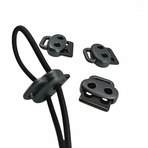 Metal Stopper with Two Holes Handle 4 mm Hole Diameter Stopper - Top Press - Bottom Bridge CGT0036