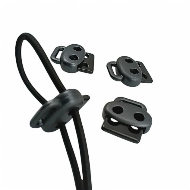 Metal Stopper with Two Holes Handle 4 mm Hole Diameter Stopper - Top Press - Bottom Bridge CGT0036