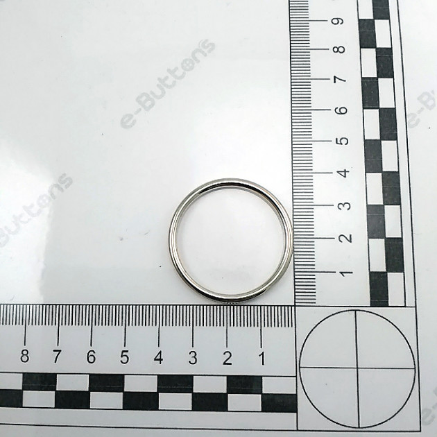 Zinc Alloy Round Ring - 3 cm Ring CGT003921