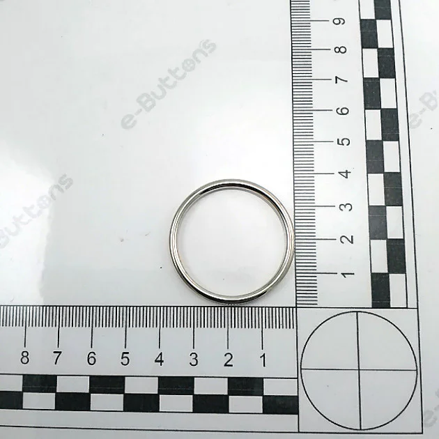 Zinc Alloy Round Ring - 3 cm Ring CGT003921