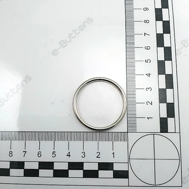 Zinc Alloy Round Ring - 3 cm Ring CGT003921