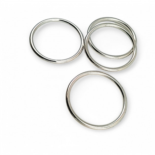 Zinc Alloy Round Ring - 3 cm Ring CGT003921