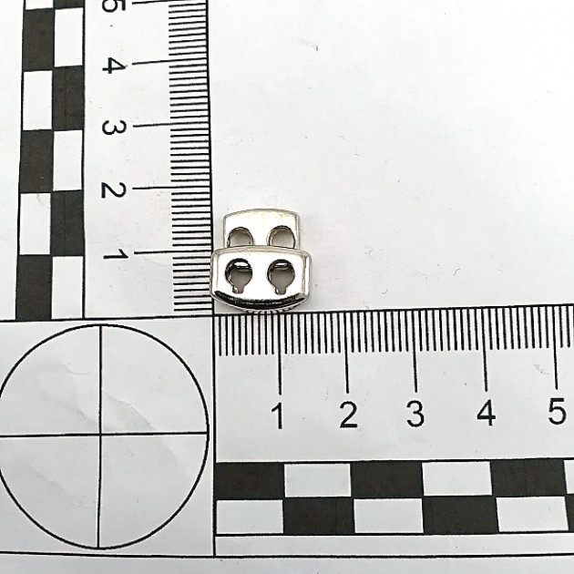 Two Hole 4 mm - 0,15" Hole Diameter Stopper Metal Stopper Model - Top Press CGT004500