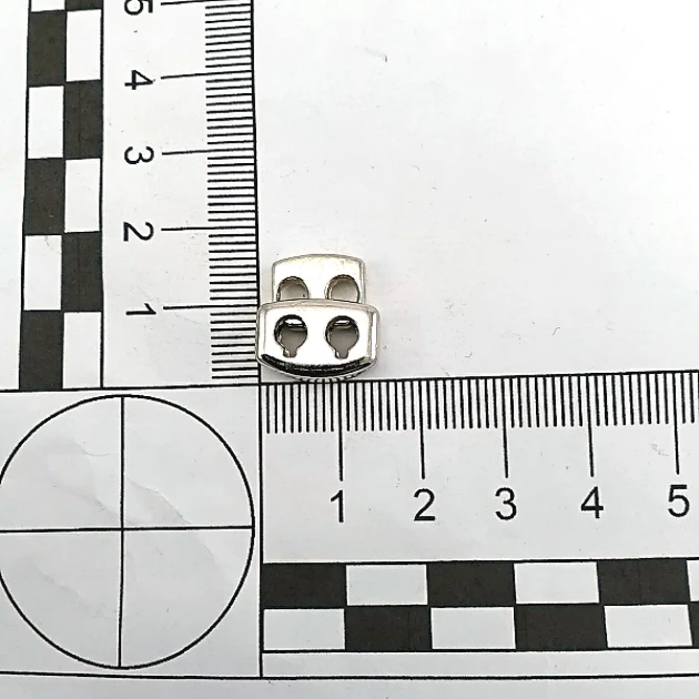 Two Hole 4 mm - 0,15" Hole Diameter Stopper Metal Stopper Model - Top Press CGT004500