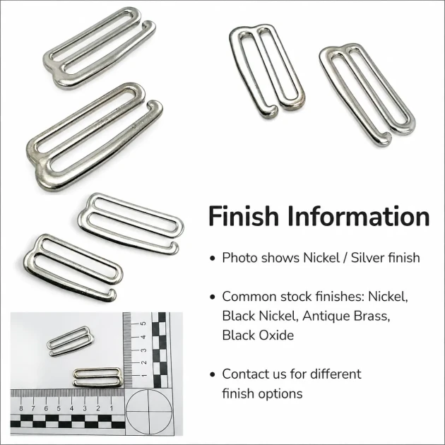 3 cm / 1.18 in Hook Buckle for Barber Cape CGT004962 - Durable metal buckle designed for secure fastening of barber capes