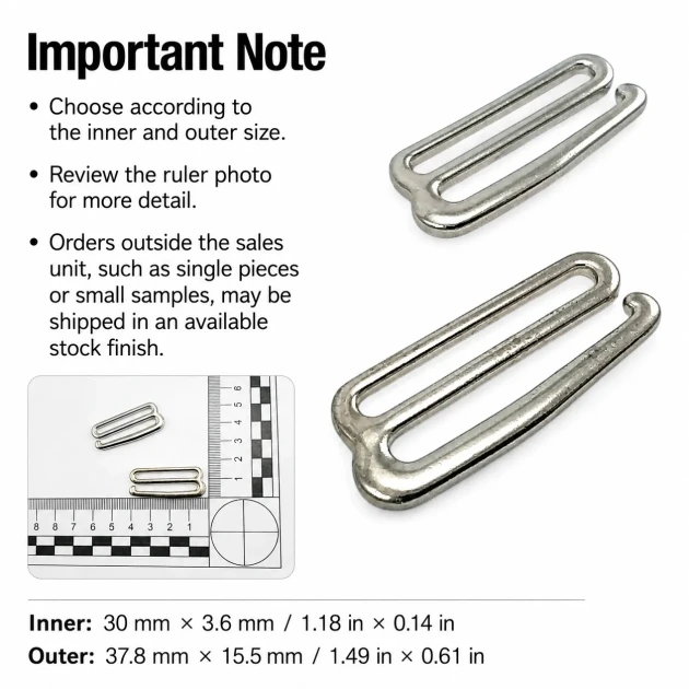 3 cm hook buckle for barber cape, 50 pieces pack, zamak metal construction, strong holding capacity for hairdressing use