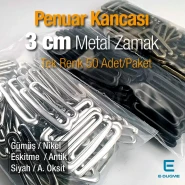 3 cm Berber Penuar Kancası - Kanca Toka 50 Adet/Paket CGT004962PCK