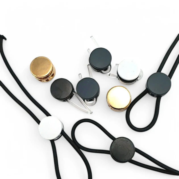 Two Holes 4 mm Hole Diameter Mine Stopper Top Press - Small Round Stopper CGT0070