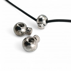 Metal Stopper 4.5 mm - 0,18" Hole Diameter Single Hole Top Press Round Model -  Stopper CGT0071