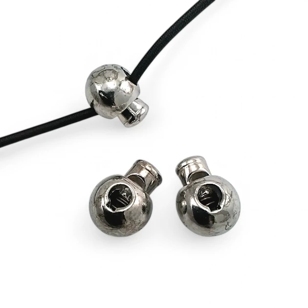 Metal Stopper 4.5 mm Hole Diameter Single Hole Top Press Round Model -  Stopper CGT0071