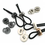 Moon Stopper - Metal Stopper Single Hole 7x3 mm Hole Diameter Top Pressed Semicircular Model CGT0072