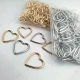 2 cm 0.8" Heart Shaped Swimsuit and Bikini Accessory - Neckline Accessory 50 Pieces/Pack CGT4500PCK