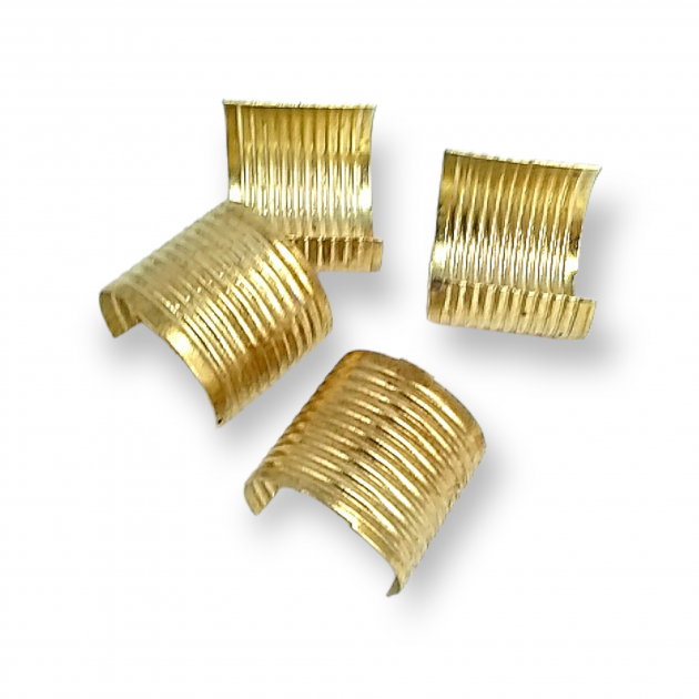 Width 18 mm Diameter 18 mm Cord End Metal Clamping  T0013B