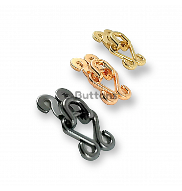 ▷ Hook and Eye Clasp Types and Models - Hook and Eye Buckle 7,5