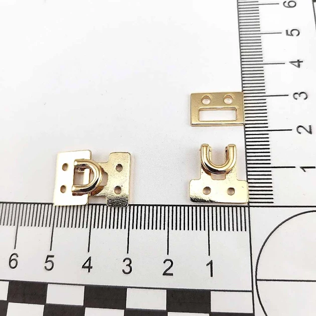 Hook and Eye 14.5 mm Buckle Frog Fastening E 1763