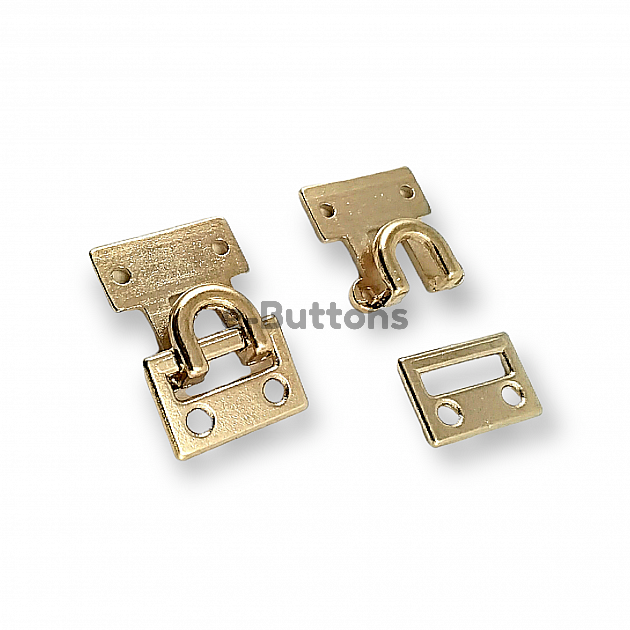 Hook and Eye Buckle 14 mm Frog Fasteners E 1796