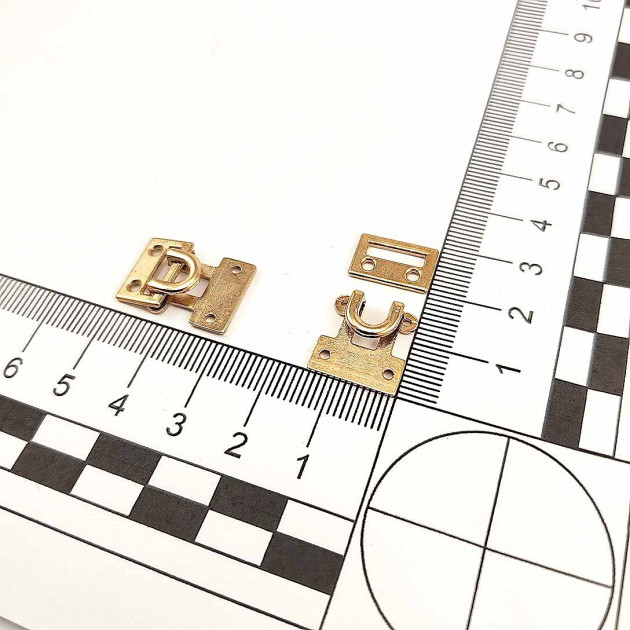 14 mm Metal Agraf Kopça Metal Zamak E 1796