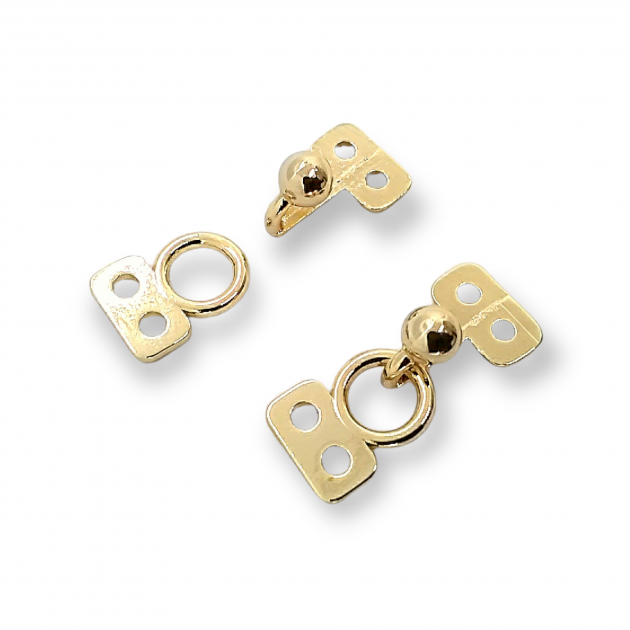 Frog Fasteners 10 mm Hook and Eye Buckle  1879