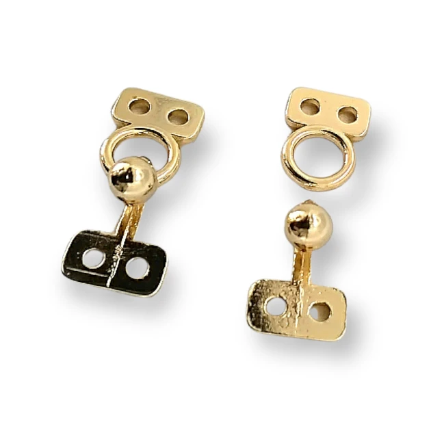 Frog Fasteners 10 mm Hook and Eye Buckle  1879