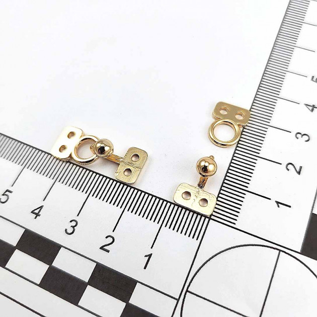 Frog Fasteners 10 mm Hook and Eye Buckle  1879