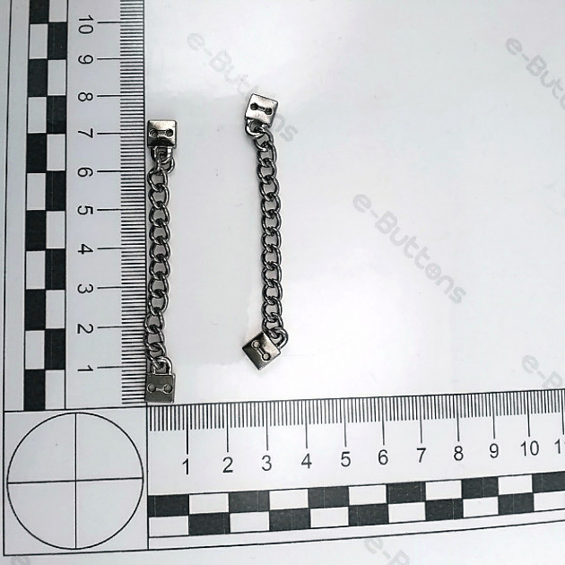 Askı Zincir Dikme Delikli Kare Uç 7,5 cm Boy Metal E 1720